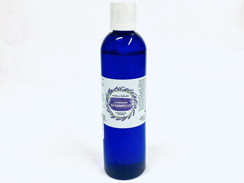 Large Lavender Shampoo- Seafoam Lavender 