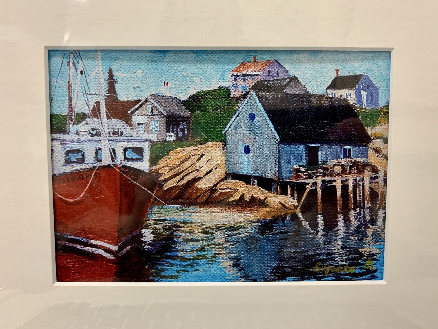 Harbour Mist in Peggy&#39;s Cove - Evgenia Makogon