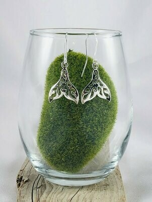 Whale Tail Earrings - Shy Giraffe