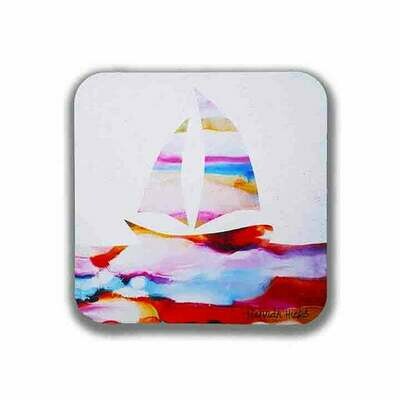 Sailboat Coaster Set - Hannah Hicks