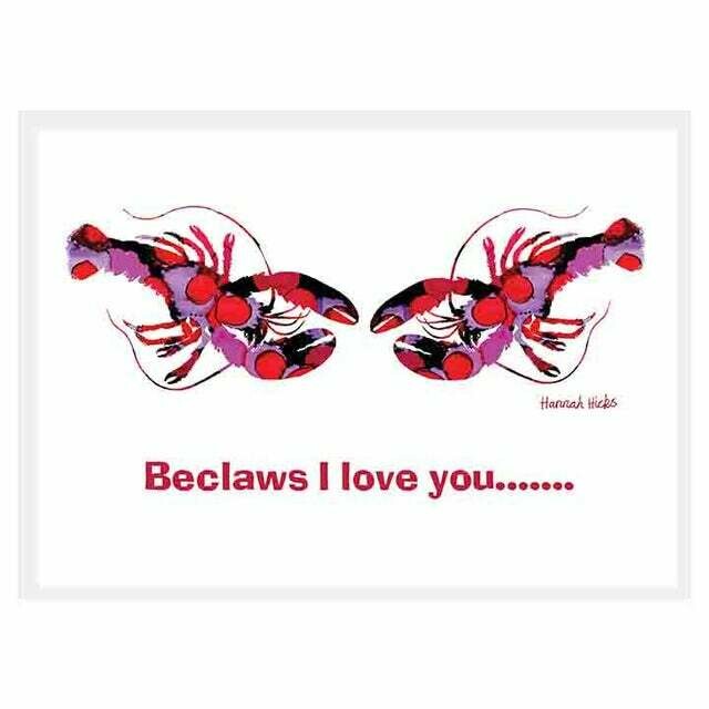 BeClaws I Love You Card - Hannah Hicks