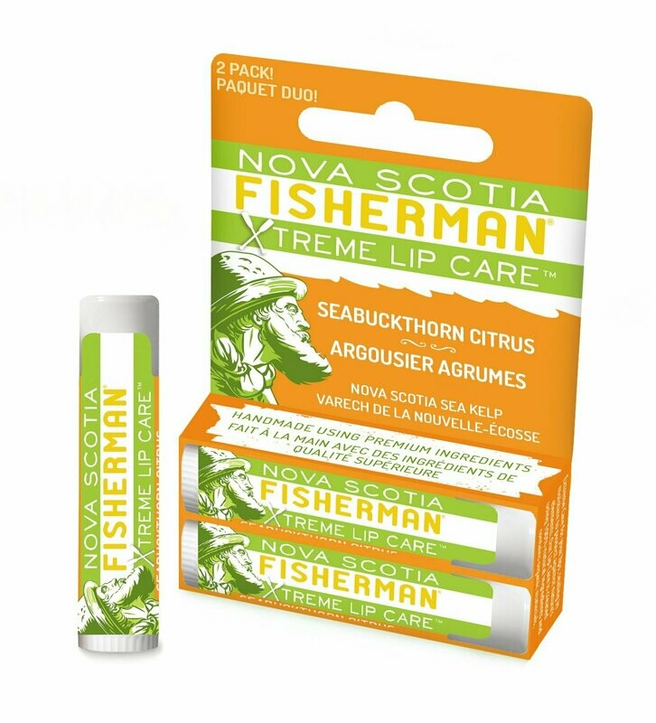 Seabuckthorn Citrus Lip Balm Duo- NS Fisherman 