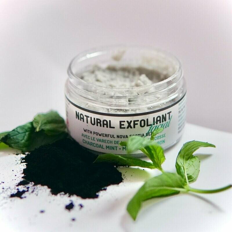 Charcoal and Mint Facial Scrub- NS Fisherman