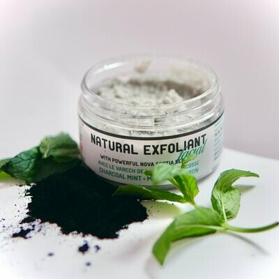Charcoal and Mint Facial Scrub- NS Fisherman