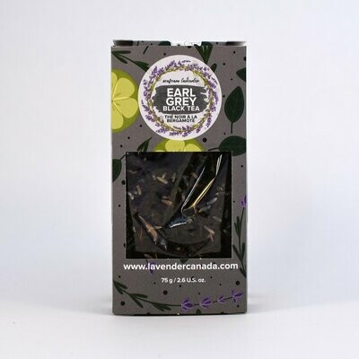 Large Earl Grey Lavender Tea- Seafoam Lavender