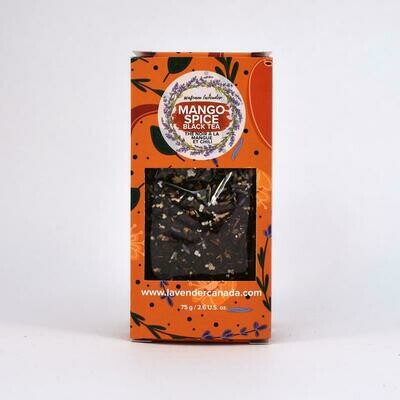 Large Mango Spice Tea- Seafoam Lavender