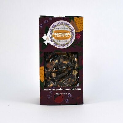 Large Snowbirds Oolong Tea- Seafoam Lavender
