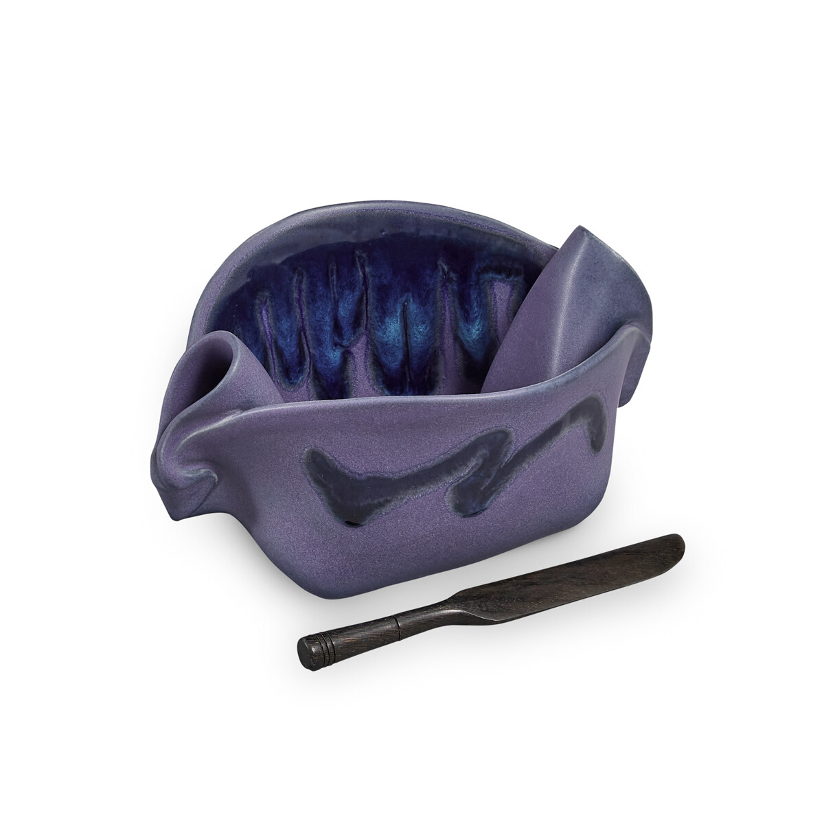 Periwinkle Blue Pinch Pot- Hilborn Periwinkle Blue Pinch Pot- Hilborn