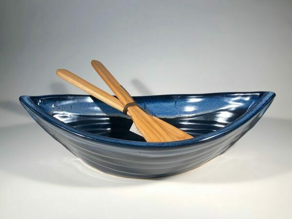 Northern Lights Dory Bowl With Servers - Maxwell