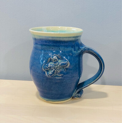 Blue Starfish Mug- Gloria Dunbar