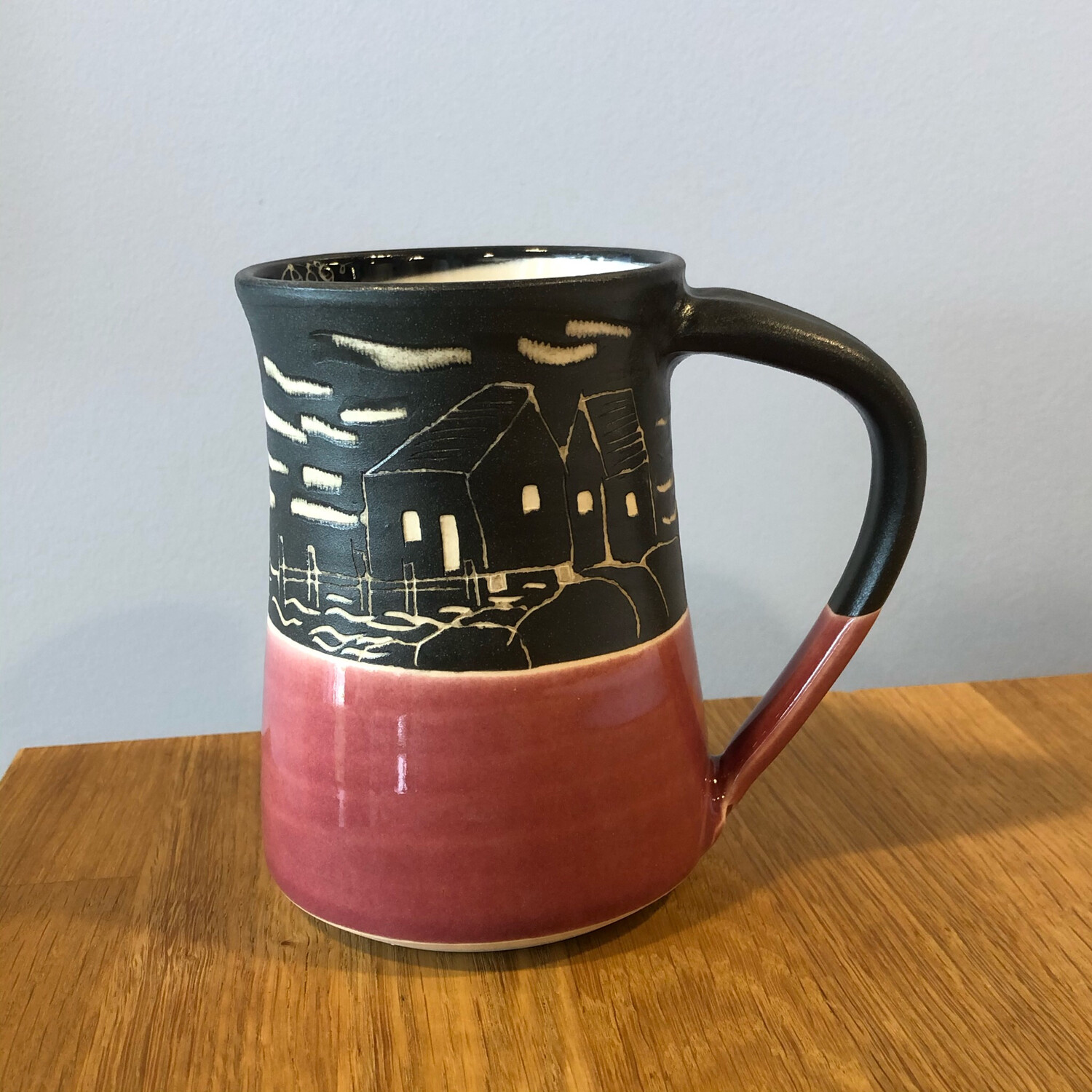 Peggy&#39;s Cove Mug - Raspberry