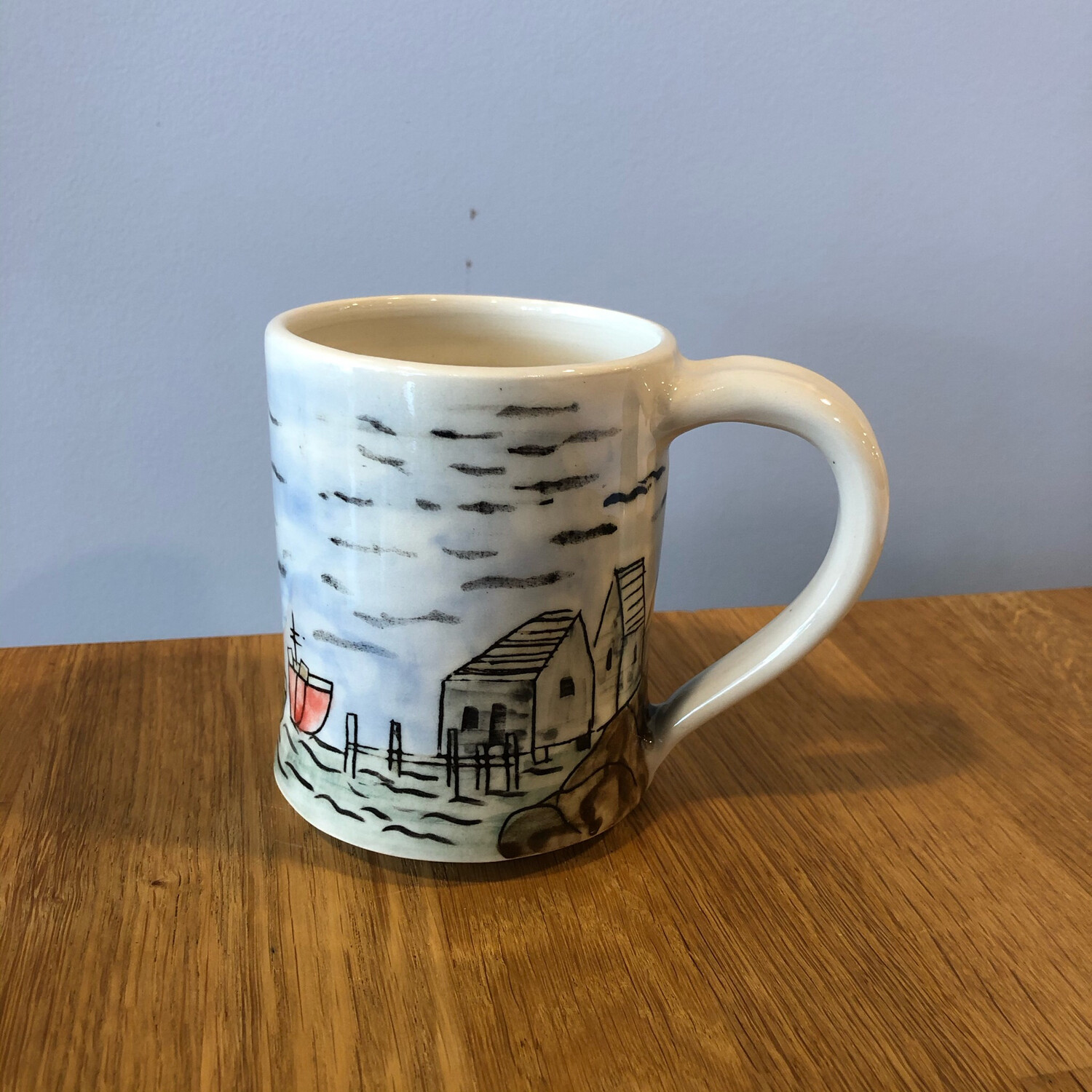 Colourful Peggy&#39;s Cove Mug