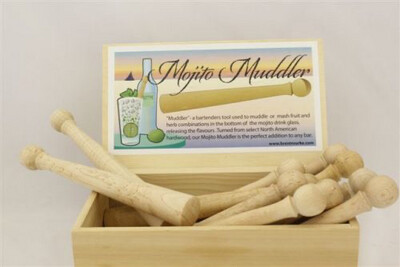 Wooden Muddler- Brent Rourke 