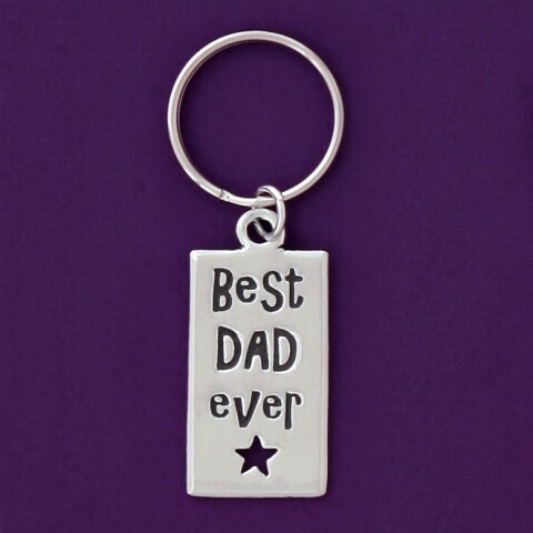 Best Dad Ever Keychain- Basic Spirit