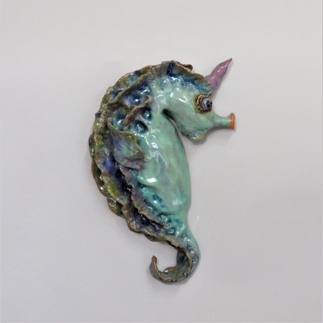 MJL Unicorn Seahorse (Hydrostone)