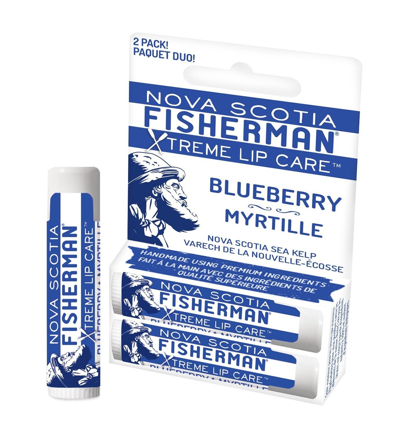 Blueberry Lip Balm Duo- NS Fisherman