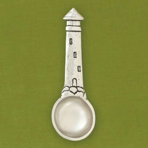 Lighthouse Coffee Scoop- Basic Pewter 