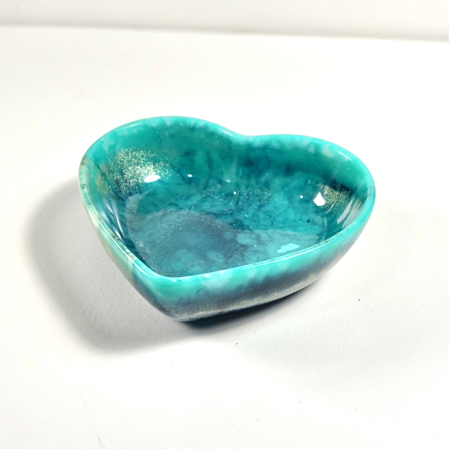 Heart Resin Dish Mermaid Tail  