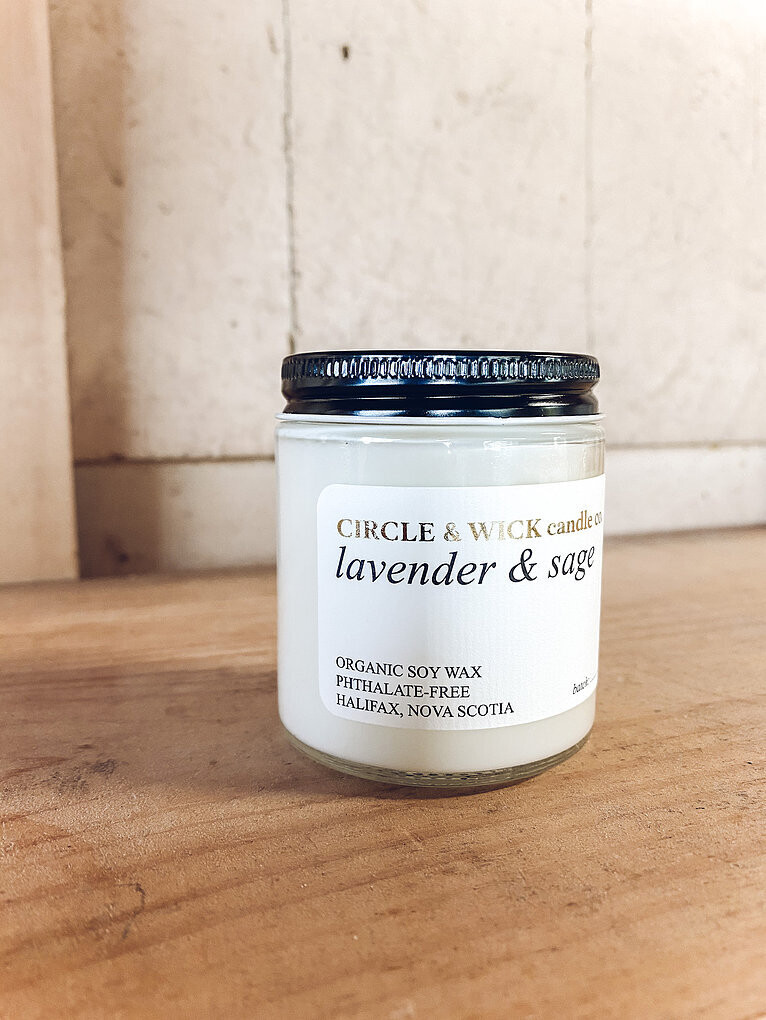 Circle & Wick Lavender Sage Mini Candle 