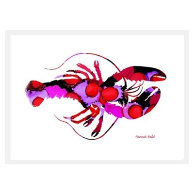 Lobster Card - Hannah Hicks 
