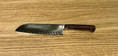 Forged 7" Santoku Knife - Grohmann Knives