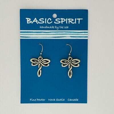 Celtic Dragonfly Earrings- Basic Spirit 