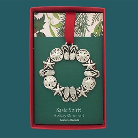 Flip Flop Wreath Ornament- Basic Spirit Flip Flop Wreath Ornament- Basic Spirit