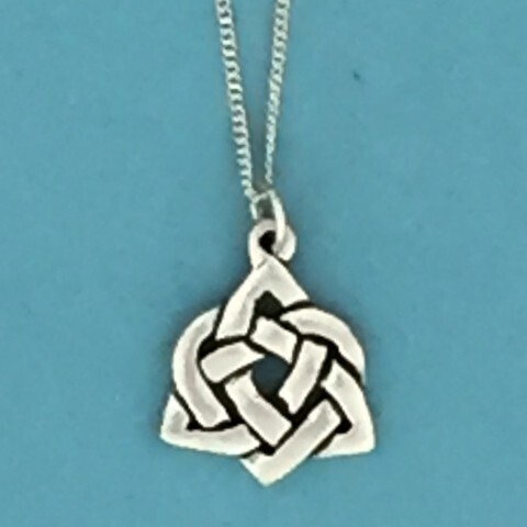 Celtic Heart Charm Necklace- Basic Spirit