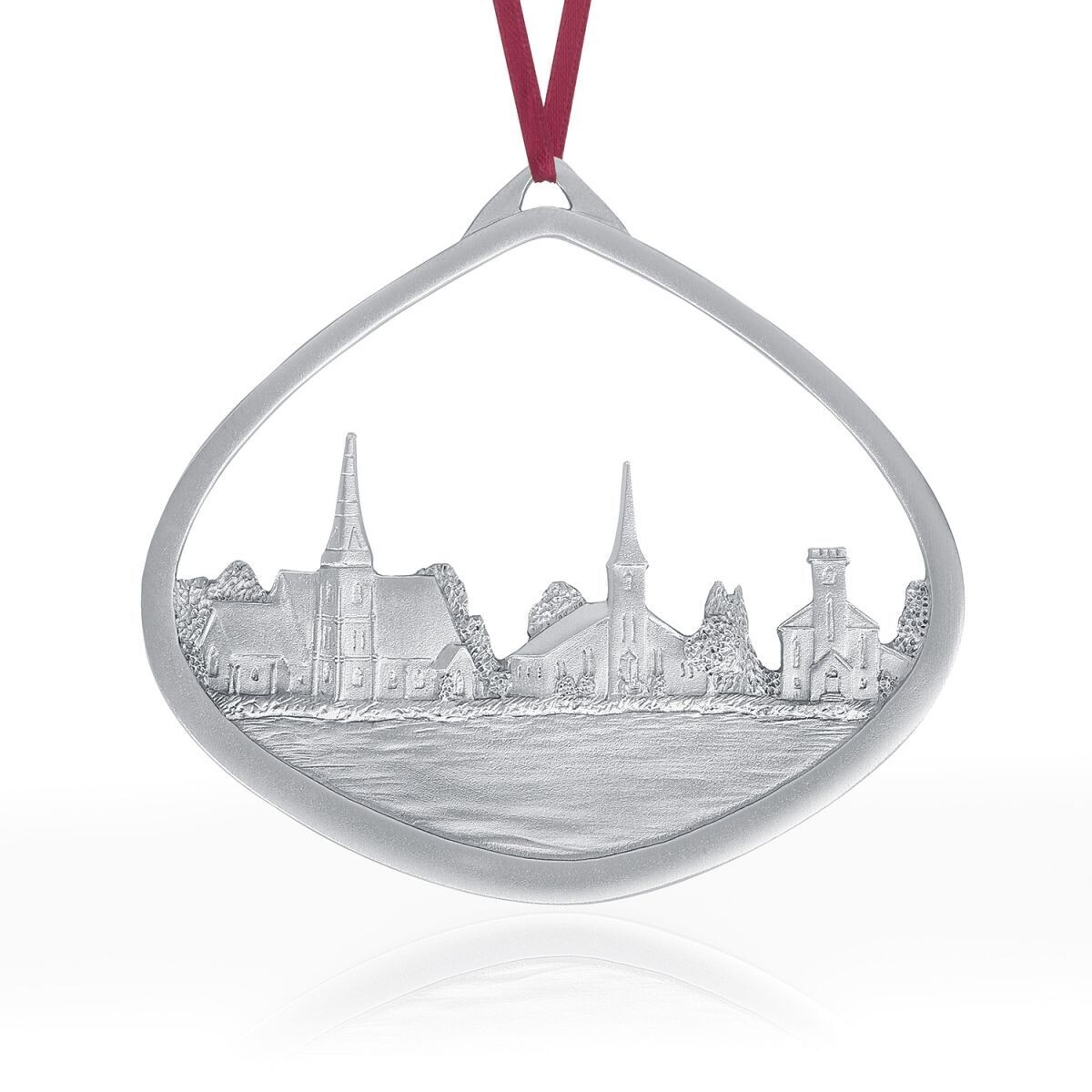 Three Churches Ornament - Amos 