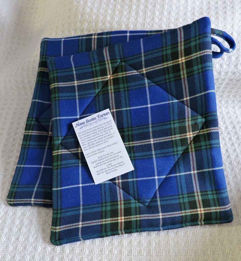 Nova Scotia Tartan Pot Holder- Heather Knight