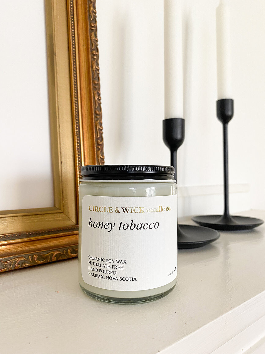 Circle & Wick Honey Tobacco Candle 