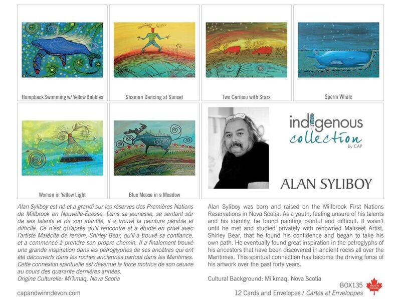 Alan Syliboy Boxed Set of 12 Cards Alan Syliboy Boxed Set of 12 Cards