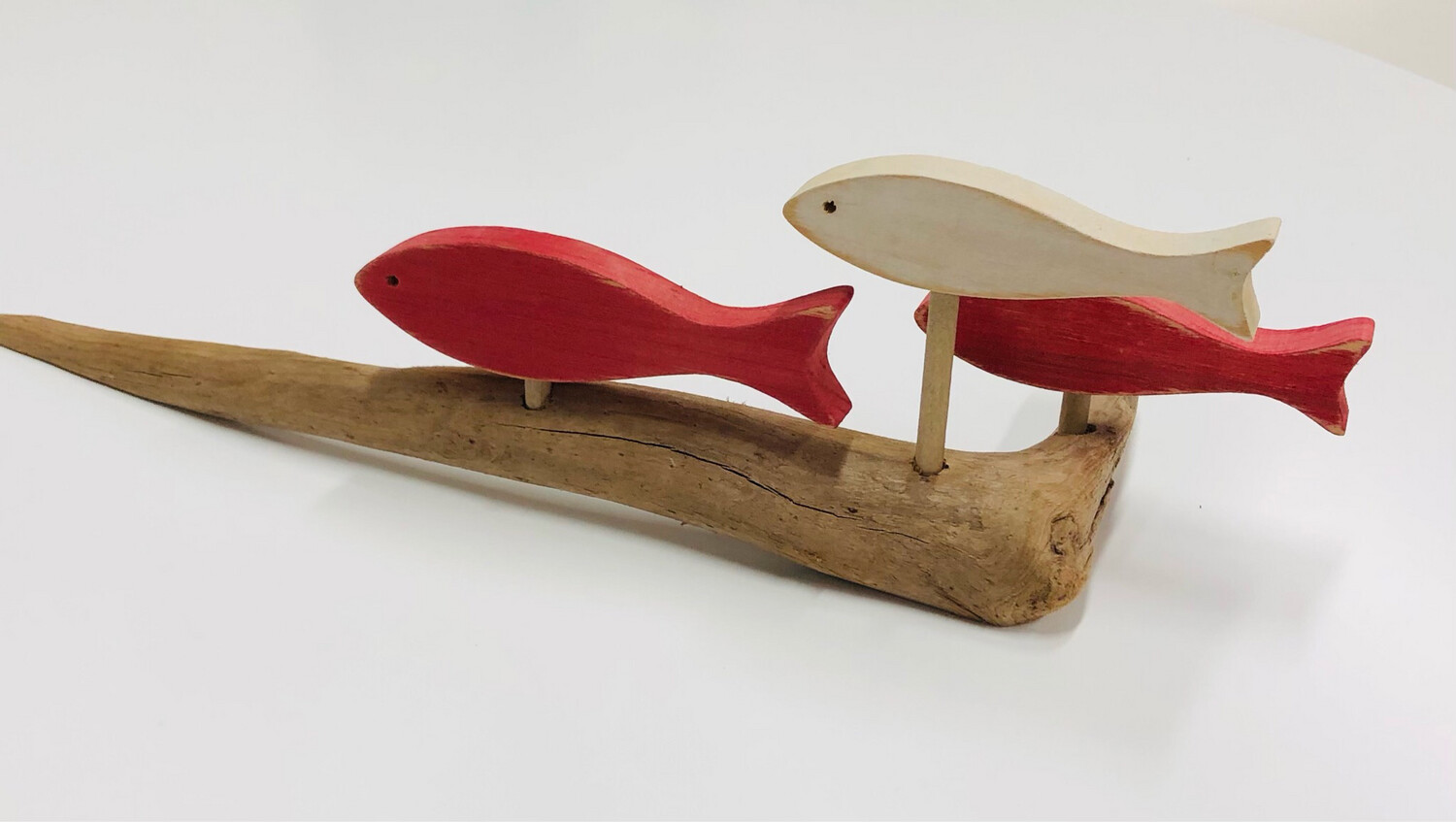 Red &amp; White 3 Fish School - Jerry Walsh