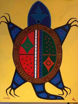 David Brooks- Turtle Card