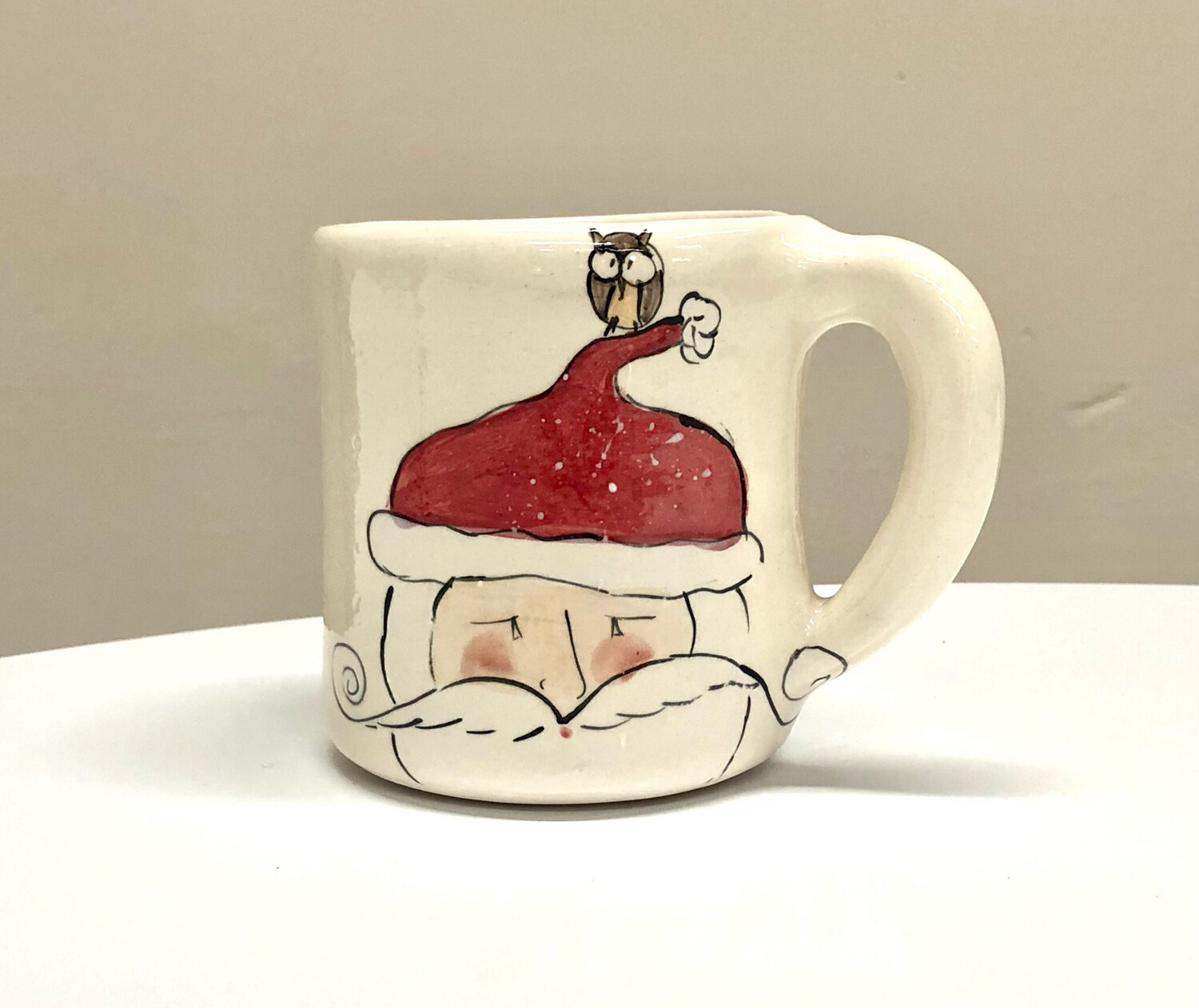 Santa Mug Right Handed - Clayton Dickson 