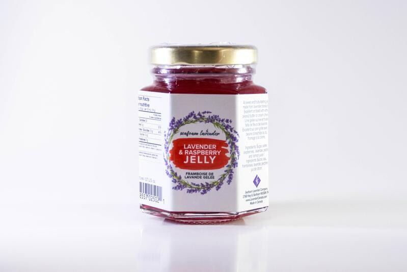 Lavender Raspberry Jelly- Seafoam Lavender