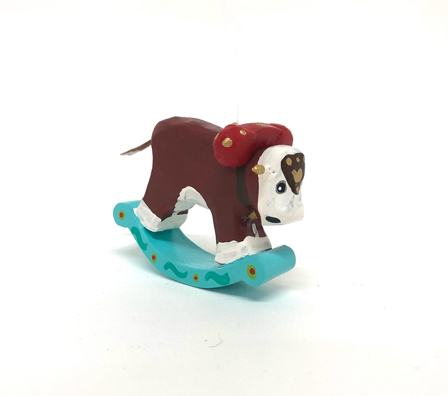 Rocking Ox Ornament- Timberdoodle