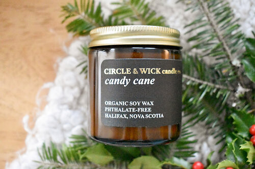 Circle & Wick Candy Cane Candle 