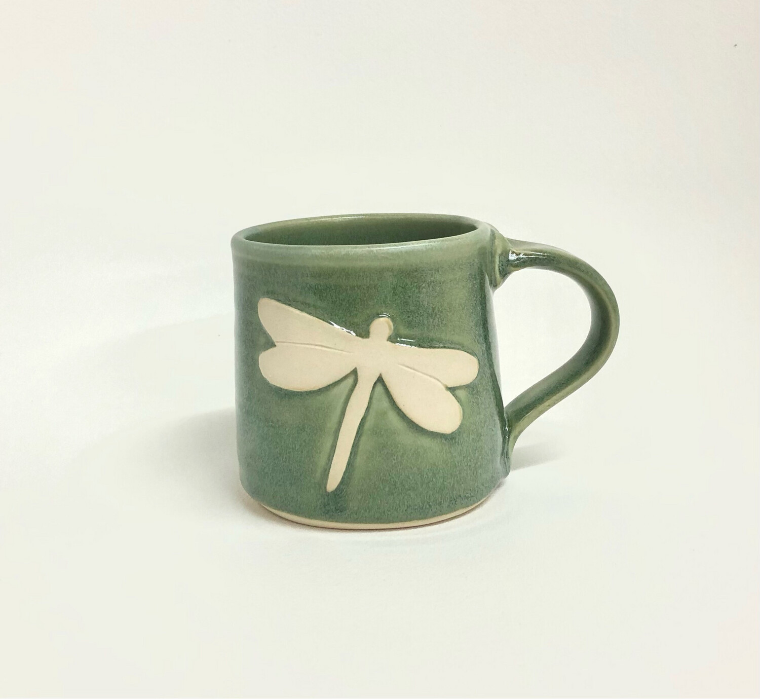 Green Dragonfly Mug - GA 