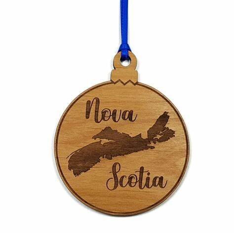 Nova Scotia Bulb Ornament Salt Air