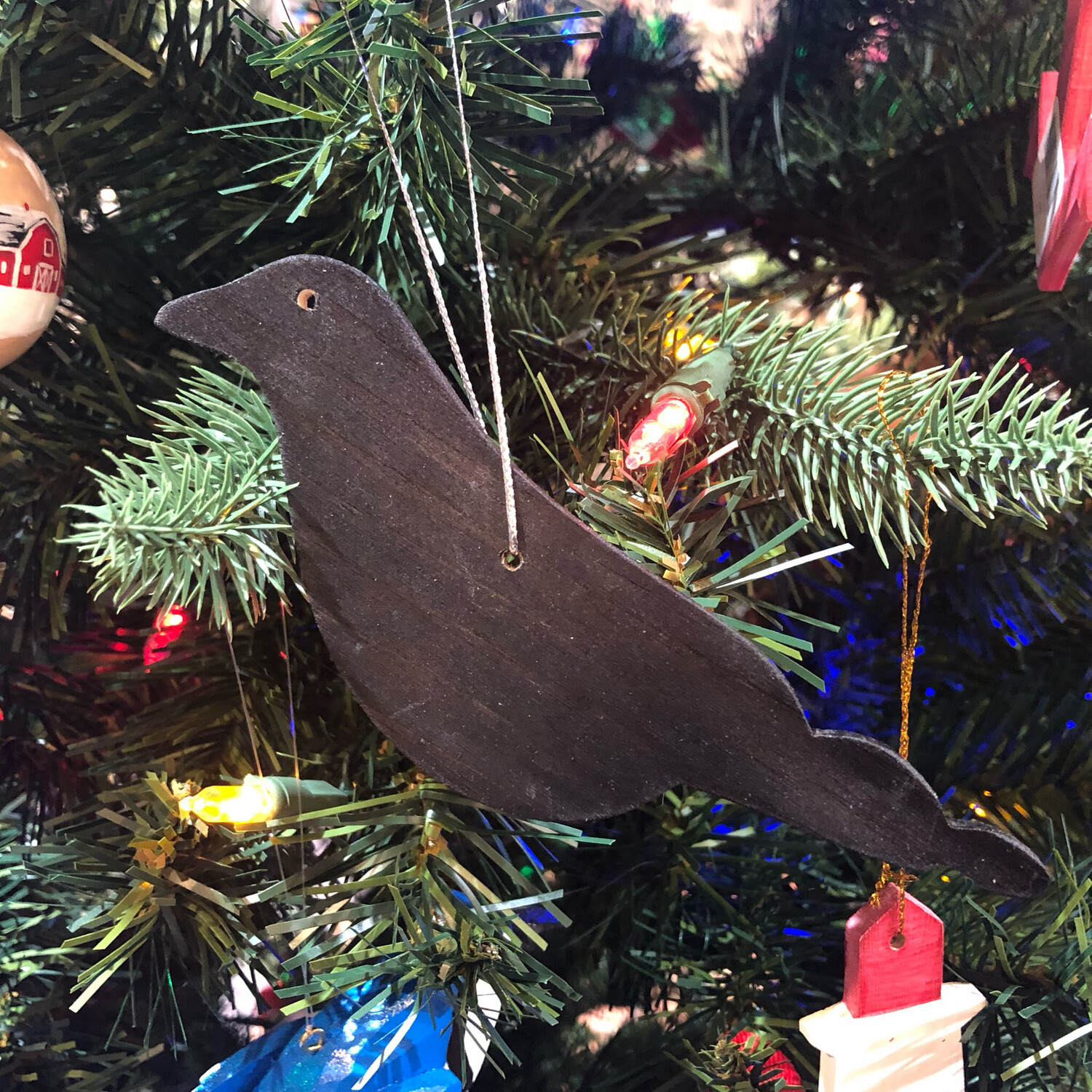 Jerry Walsh Ornament Crow
