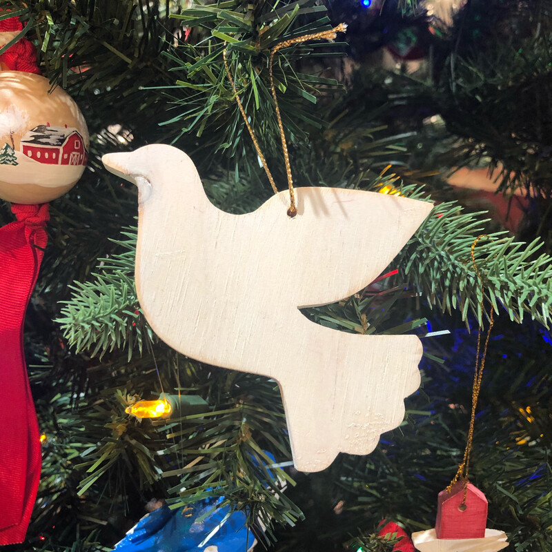 Dove Ornament- Jerry Walsh Dove Ornament- Jerry Walsh