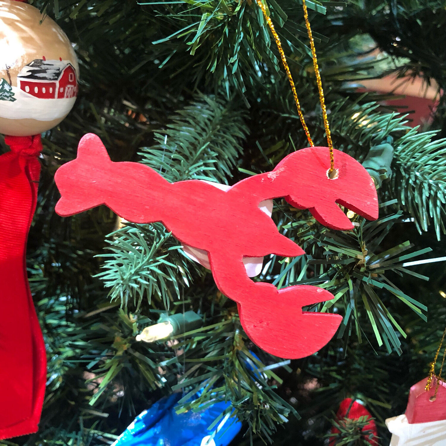 Jerry Walsh Ornament Lobster 