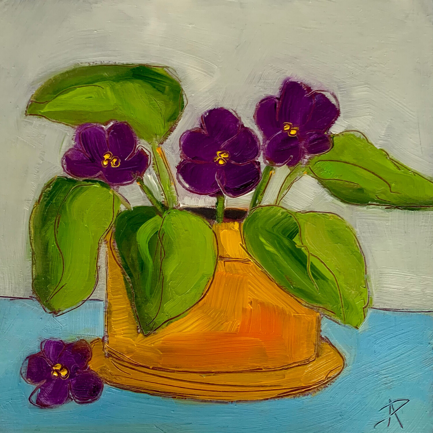 Devotion #7 (African Violet)