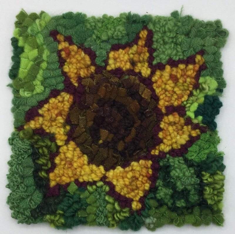 Sunflower- Rug Hooking Kit