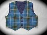 Nova Scotia Tartan Vest 6 month- Heather Knight