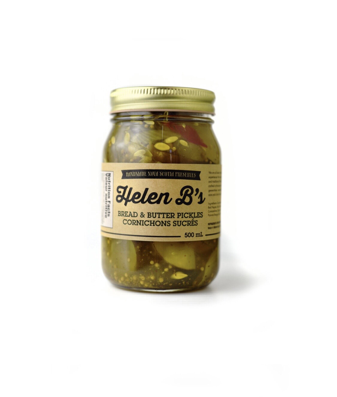 Helen B's Bread & Butter Pickles