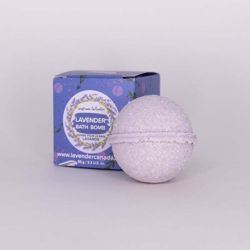 Lavender Bath Bomb- Seafoam Lavender 