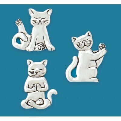 Yoga Cat Magnet Set- Basic Spirit