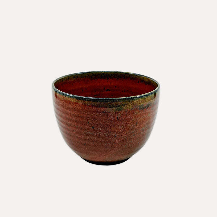 Iron Red Small Mixing Bowl